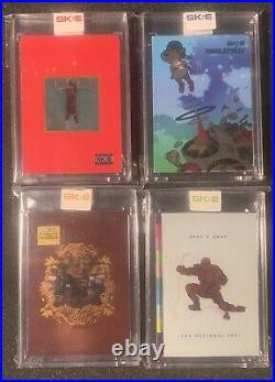 Dj Skee The National Ebay Kanye West Chicago Nscc Complete Set All 4 Rare #/2021