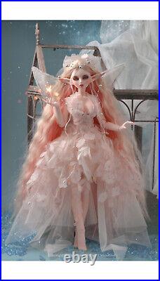 Dollmore Mystic Doll Flower Fairy Pink Elf Zinna LE15 (Full Set)