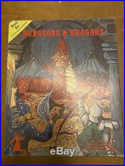 Dungeons And Dragons Basic Set Tsr 1001 Includes All 5 Original Dice 1978