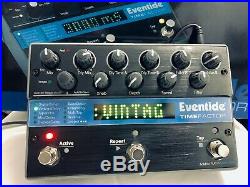 Eventide Time Factor Delay With Original Box and ALL quick set-up guides, books