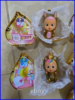 FULL SET of Cry Babies Magic Tears GOLDEN Edition with RARE NARVIE