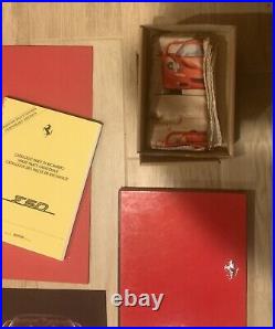 Ferrari F50 Pouch Set with BLANK WARRANTY BOOKLET and all original shop manuals