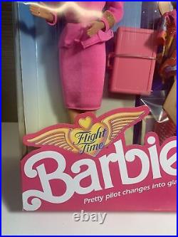 Flight Time Barbie Doll Gift Set #9584 Never Removed from Box 1989 Mattel, Inc