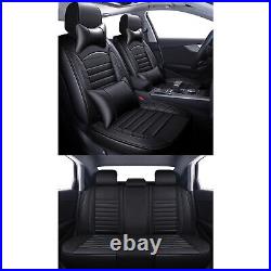 For Honda Pilot 07-21 Car Seat Cover PU Leather 5 Seat Front Rear Row Cushion