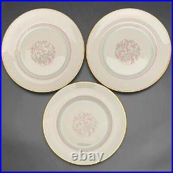 Franciscan Rossmore Masterpiece China Dinner Setting for 3 1945-1952 USA 15 pcs
