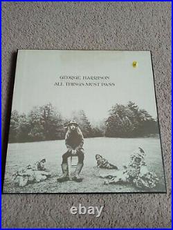 George Harrison Triple vinyl box set All Things Must Pass -Original 1971