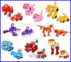 Gogo Dino Mini Dinosaur Transform Robot Figures Kids Boy Vehicle Toys Car 3.5