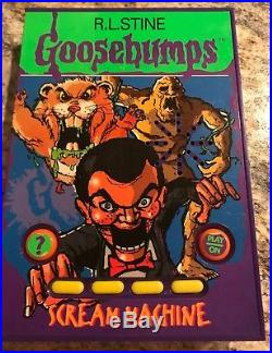 Goosebumps Complete Set (1-62) All Original Apple Covers + Scream Machine
