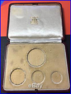 Great Britain 1937 Sovereign (4) Coin Set. All NGC Graded with Original Box