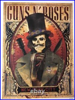Guns N Roses Msg Nyc Set Of Duff Axl & Slash Posters (all 3) Gangs Of New York