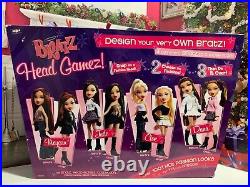 HARD TO FIND BOXED COLLECTABLE BRATZ HEAD GAMEZ SET 1st Ed (2005) RRP $5,000+