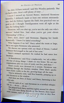 Harry Potter 7x book set ALL FIRST EDITION 1st Ed + Half Blood Page 99 Error 1ed