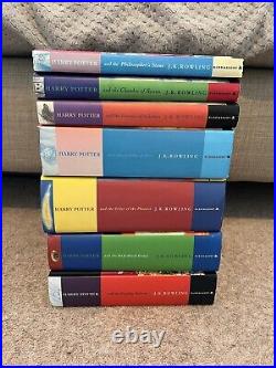 Harry Potter Book Set Bloomsbury ALL HARDBACK First Edition Complete Set 1-7 HP