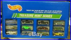 Hot Wheels 1995 Treasure Hunt J. C. Penney Set of 12 with'67 Camaro All Original