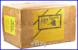 Ives 572X Blue Vagabond O-Ga Pass. Set withTUNNEL BOX Very Rare All Original 1930