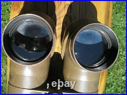 Japanese ww2 large battery commanders periscope binoculars set all matching-case
