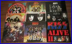 KISS The Originals 1974-1979 JAPAN 11 Color LP BOX All Inserts Complete Set