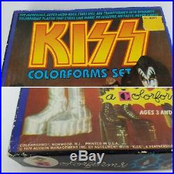 Kiss Aucoin 1979 Colorforms Set Original Box All Unused Pieces No Instuctions
