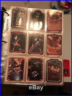 Kiss Cards ALL 3 Series Sets COMPLETE. Real Nice. 198 Cardswithbinder