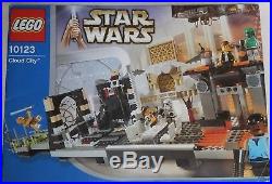 LEGO 10123 CLOUD CITY Star Wars COMPLETE with ALL minifigs & original manual