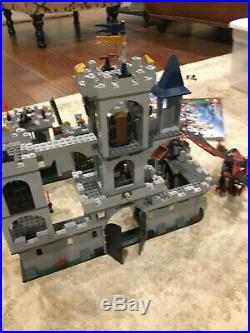 LEGO 7094 Castle Kings Siege 100% Complete all Minifigs, Original Box & Manuals