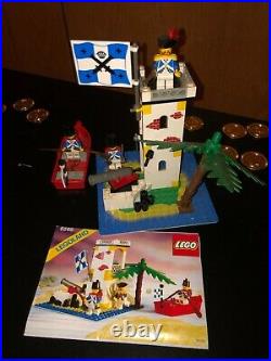 LEGO original Pirate System 5 complete sets from 1989-1991 all with instructions