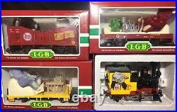 LGB Steiff Bear Train Set With Sound Locomotive All In Original Boxes