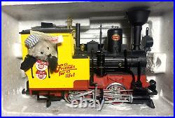LGB Steiff Bear Train Set With Sound Locomotive All In Original Boxes