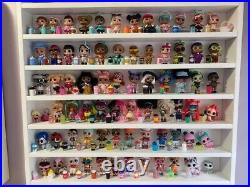 LOL Collection, including 20+ COMPLETE sets with 3 CUSTOMIZED wood display shelves