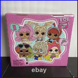 LOL SURPRISE! Hair Hair Hair Dolls Brand New Set of 8 With Display Box