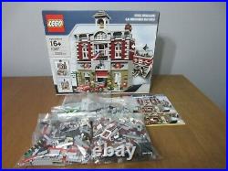 Lego Creator Fire Brigade (10197) All Original Includes Manuals and Box