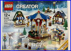 Lego Creator Winter Village Market (10235) Original Box All Pieces & Book