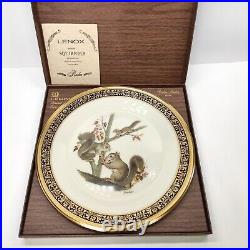 Lenox Boehm Woodland Wildlife Plates 1973-1982 Complete Set 10 WithOriginal Box