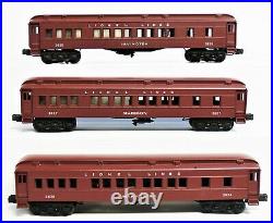 Lionel 1949 Madison Car Set. Very Nice. All Original. Very Little Use. Boxes