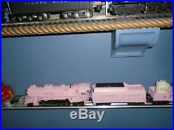 Lionel All Original Paint 1957 Postwar Girls Pink Locomotive 2037 & Tender Set