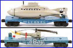 Lionel PW #1633 U. S. Navy 224 Diesel Frt. Set In Box All Original 1960 Excellent