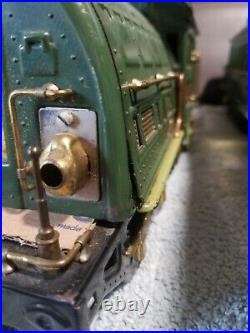 Lionel prewar Standard gauge two-tone green state set All original