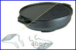 Lodge Cast Iron Cook-It-All Cooking Set 14 L14CIA camp hearth cooking hunt BBQ