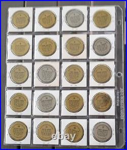 Lot of (100) 1964 Topps Baseball Coins (86) Different + 14 All-Stars Starter Set