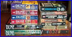 Lot of 13 Dune Books Set with All 6 Original Books