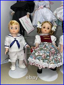 MADAME ALEXANDER THE SOUND OF MUSIC DOLLS SET OF 7 8-10 DOLLS WithHangtags