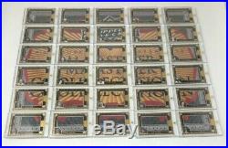 MASTER COLLECTION All-Time Greats Patch CARD Set LOT ALL 30 #/125 MICHAEL JORDAN