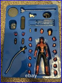 MEDICOM MAFEX THE AMAZING SPIDER-MAN 2 DX Set No. 004 (With ALL ACCESSORIES & BOX)