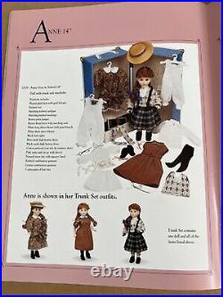 Madame Alexander Anne of Green Gables ANNE Doll Trunk Wardrobe Set