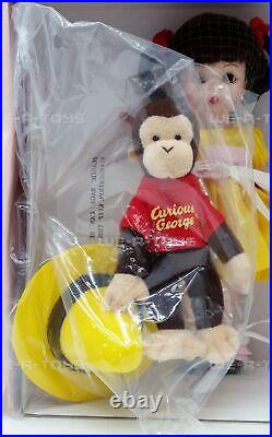 Madame Alexander Wendy Loves Curious George 8 Doll Set No. 42575 NEW
