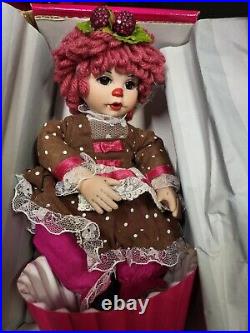 Marie Osmond Rag A Muffin Dolls Complete Set Displayed withBoxes all 12 Flavors