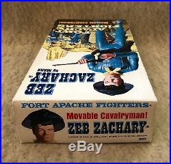 Marx Johnny West Zeb Zachary Complete Box Set Fort Apache Fighters all Original