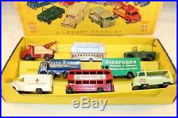Matchbox lesney Gift set 1 G-1 Commercial vehicles all original condition SCARCE