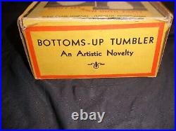 McKEE BOTTOMS UP SET IN ULTRA RARE ORIGINAL BOX 77725 PLUS COASTERS ALL MINT