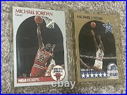 Michael Jordan NBA Hoops 1990 Chicago Bulls #65 and #5 All Star Weekend